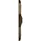 Ekena Millwork Antilles Ceiling Medallion (Fits Canopies up to 6"), Hand-Painted Brass, 38 1/4"OD x 1 1/2"P CM38ANBRS - alternate 2